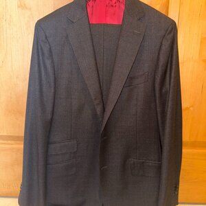 Suitsupply Sienna Grey Birds Eye